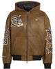 adidas adidas Disney Hooded Faux Leather Jacket - 4