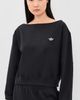 adidas adidas Essential Fleece Crew Sweatshirt Black - 2