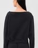 adidas adidas Essential Fleece Crew Sweatshirt Black - 3