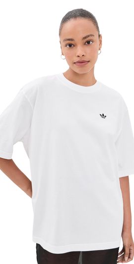 adidas adidas Essential Oversized Tee White