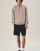 adidas adidas Essentials 3-Stripes Fleece Shorts in Black, Men's at Urban Outfitters - 3