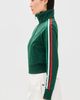 adidas adidas Firebird Classic Track Top Team Dark Green/Bold Green/Wh - 5