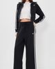 adidas adidas Firebird Crop Trackpants Black/Cloud White - 5