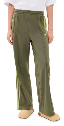 adidas adidas Firebird Loose Track Pants Olive Strata/Preloved Lime