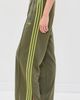 adidas adidas Firebird Loose Track Pants Olive Strata/Preloved Lime - 4