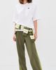 adidas adidas Firebird Loose Track Pants Olive Strata/Preloved Lime - 5
