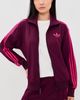 adidas adidas Firebird Loose Track Top Maroon/Power Pink - 3
