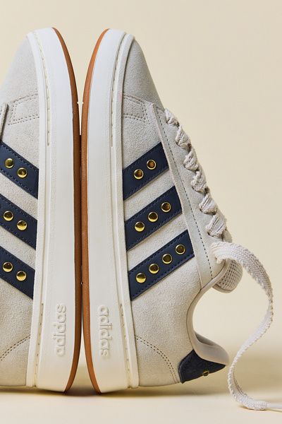 adidas adidas Grand Court Alpha Sneakers in Alumina/Carbon/Matte Gold, Women's at Urban Outfitters