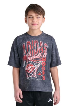 adidas adidas Kids' Basketball Cotton Graphic T-Shirt