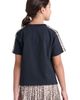 adidas adidas Kids' Leopard Print 3-Stripes Raglan T-Shirt - 2