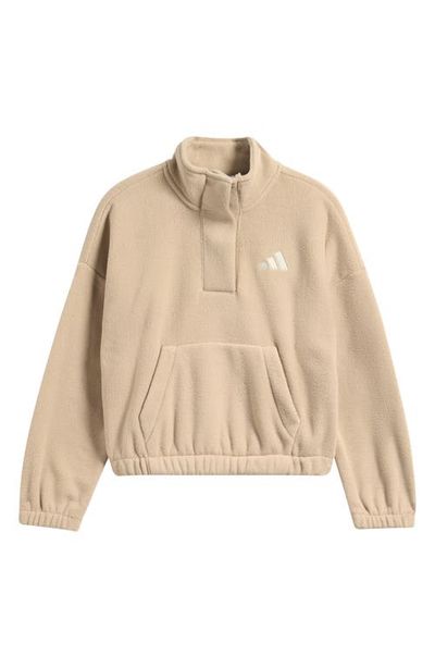 adidas adidas Kids' Microfleece Mock Neck Pullover