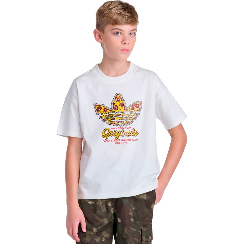 adidas adidas Kids' Trefoil Pizza Graphic T-Shirt
