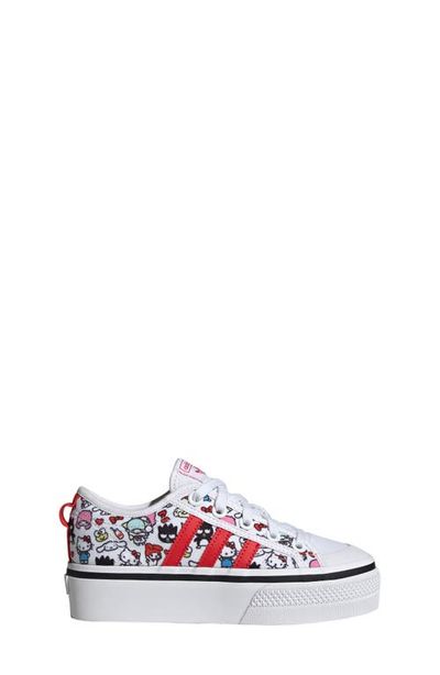 adidas adidas Kids' x Hello Kitty Nizza Platform Sneaker