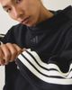 adidas adidas Kit 3-Stripe Hoodie Sweatshirt in Black, Men's at Urban Outfitters - 3