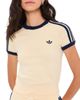 adidas adidas Knit Tee Warm Vanilla/Night Indigo - 1
