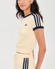adidas adidas Knit Tee Warm Vanilla/Night Indigo - 4