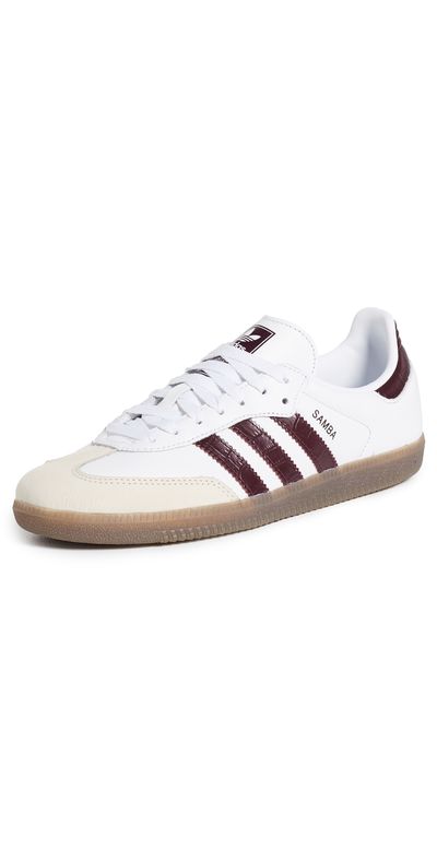 adidas adidas OG Samba Sneakers Ftwr White/Maroon/Gum 5