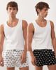 adidas Adidas Originals 2-pack Comfort Core cotton boxer shorts in icon mono print-Multi - 1