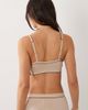 adidas adidas Originals adicolor comfort flex bralet in stone beige-Neutral - 3