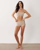 adidas Adidas Originals adicolor comfort flex shorts in stone beige-Neutral - 3