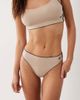 adidas adidas Originals adicolor comfort flex thong in stone beige-Neutral - 3