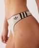 adidas adidas Originals adicolor comfort flex thong in stone beige-Neutral - 4