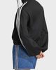 adidas adidas Originals Archive Lace Trim Oversized Track Jacket in Black, Women's at Urban Outfitters - 2