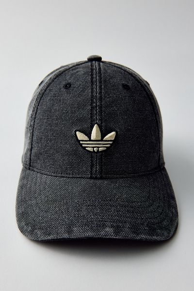 adidas adidas Originals Logo Italian Dye Baseball Hat in Black, Men's at Urban Outfitters