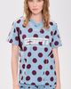 adidas adidas Satin Short Sleeve Tee Clear Sky - 3