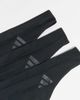 adidas adidas seamless 3 pack thong in black - 2