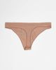 adidas adidas seamless 3 pack thong in multi - 3