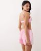 adidas adidas Sports active essentials stripes woven boxer shorts in pink - 2