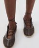 adidas adidas Taekwondo Mei Ballet Flats Brown/Gum 4 - 3