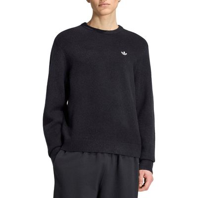adidas adidas Trefoil Embroidered Crewneck Sweater