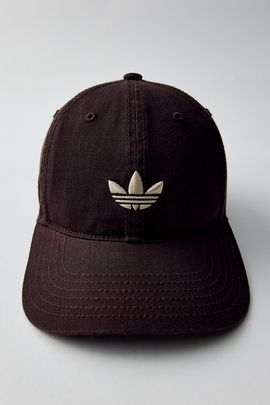 adidas adidas Trefoil Relaxed Hat in Brown, Men's at Urban Outfitters