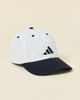 adidas adidas Ultimate 3 Stripe Hat in Off-White, Men's at Urban Outfitters - 1