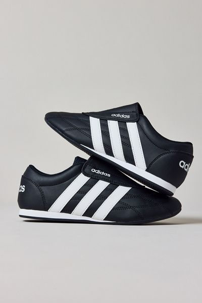 adidas adidas Women's Tekwen Slip-On Sneakers in Black, Women's at Urban Outfitters
