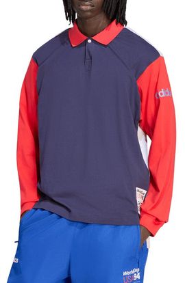 adidas adidas World USA Long Sleeve Rugby Shirt