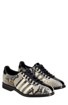 adidas adidas x Brain Dead Snakeskin Embossed Leather Bowling Shoe