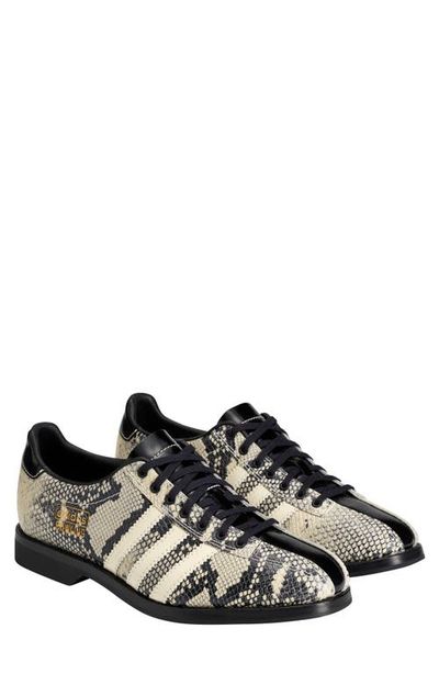 adidas adidas x Brain Dead Snakeskin Embossed Leather Bowling Shoe