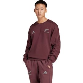adidas All Blacks adidas Pullover Sweatshirt - Maroon 