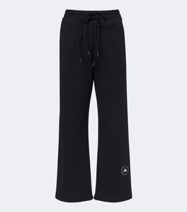 Adidas by Stella McCartney Adidas by Stella McCartney Logo cotton wide-leg sweatpants