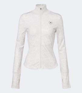 Adidas by Stella McCartney Adidas by Stella McCartney Logo leopard-print jacket