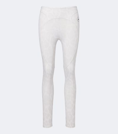 Adidas by Stella McCartney Adidas by Stella McCartney Logo leopard-print leggings