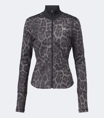 Adidas by Stella McCartney Adidas by Stella McCartney TruePurpose leopard-print technical jacket