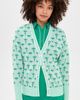 Adidas Golf Adidas Golf Originals All Over Cardigan White/Clear Mint - 2