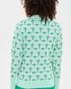 Adidas Golf Adidas Golf Originals All Over Cardigan White/Clear Mint - 3