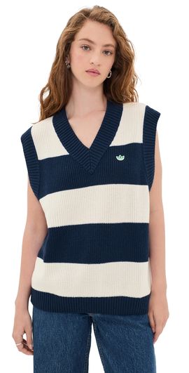 Adidas Golf Adidas Golf Originals Oversized Vest night indigo/chalk white