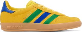 adidas Kids adidas Kids Big Kids Yellow Gazelle Indoor Sneakers
