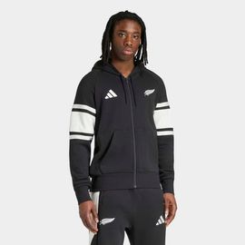 adidas Men's adidas Black All Blacks Leisurewear Full-Zip Hoodie 